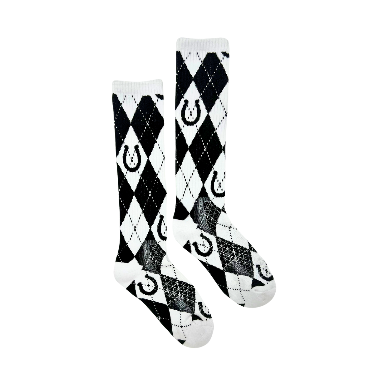 Lucky Chuck Lucky Argyle Western Performance Socks