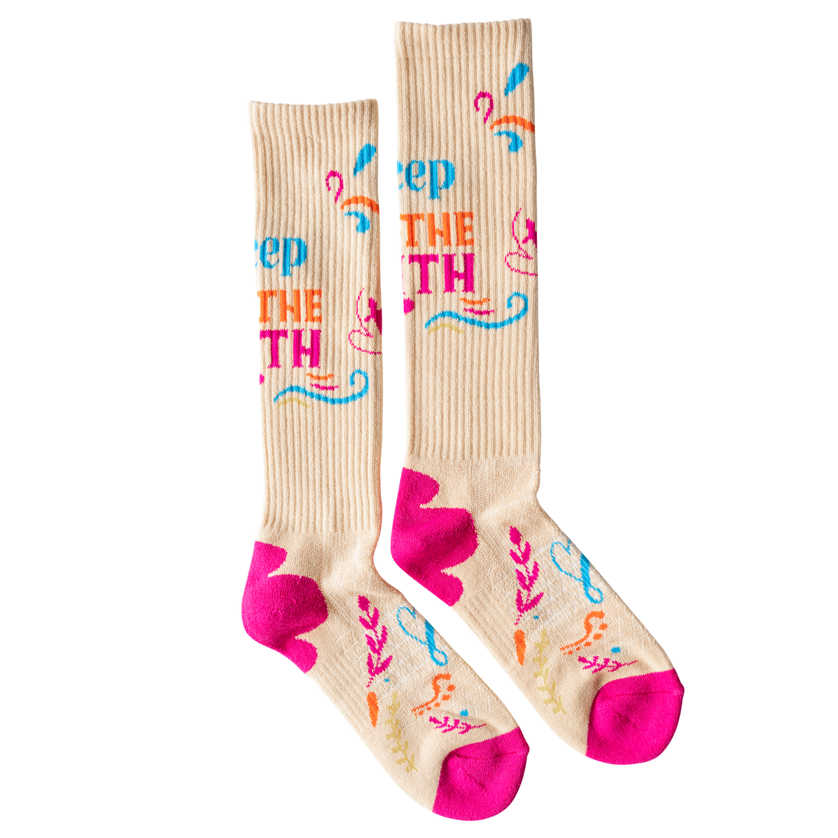 Lucky Chuck Keep the Faith Western Performance Socks