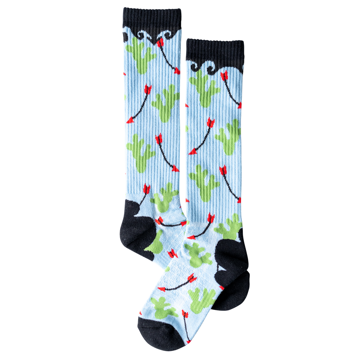 Lucky Chuck Cowboy Compass Western Performance Socks