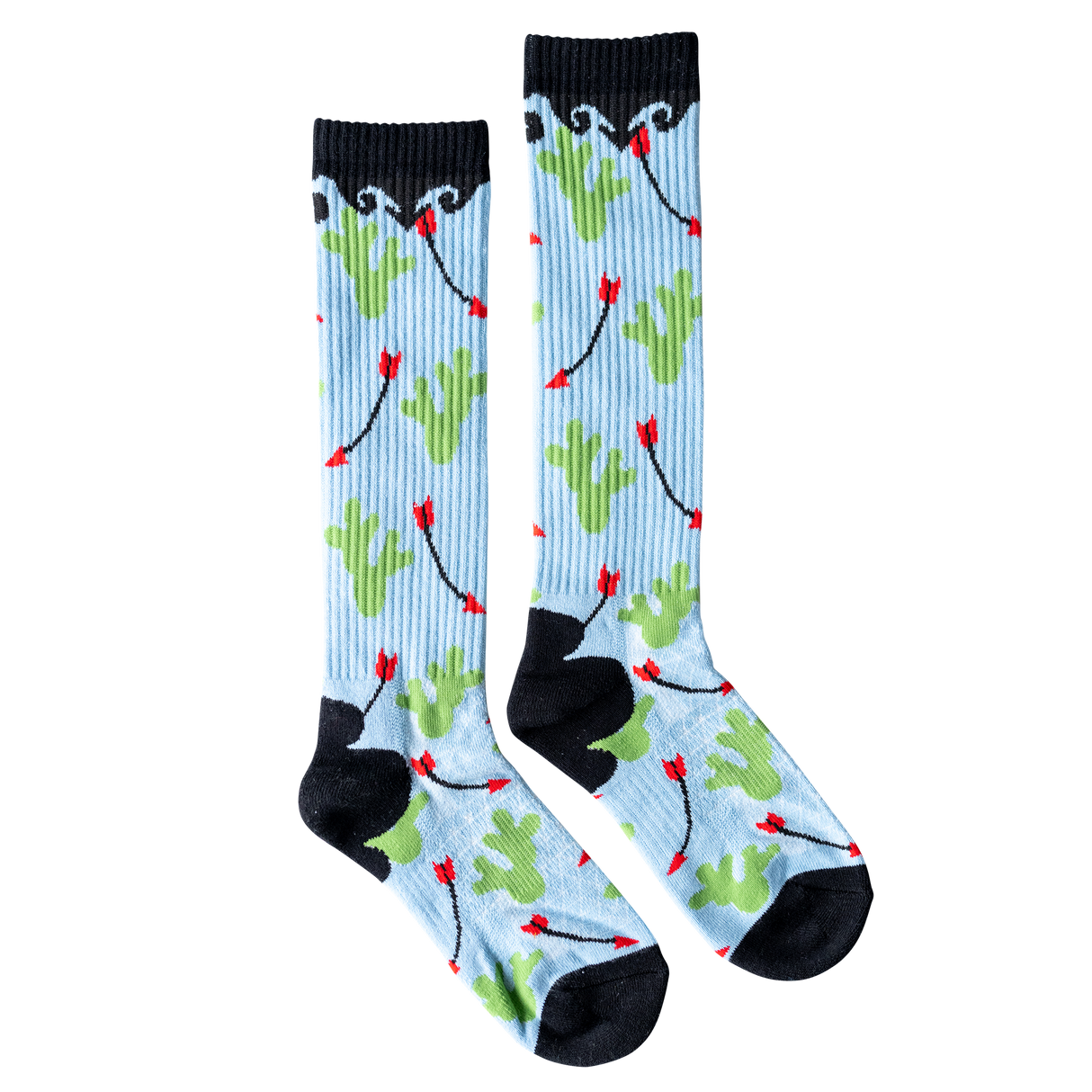 Lucky Chuck Cowboy Compass Western Performance Socks