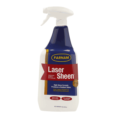 Farnam Laser Sheen Dazzling Shine & Detangler Ready to Use Spray- 32oz.