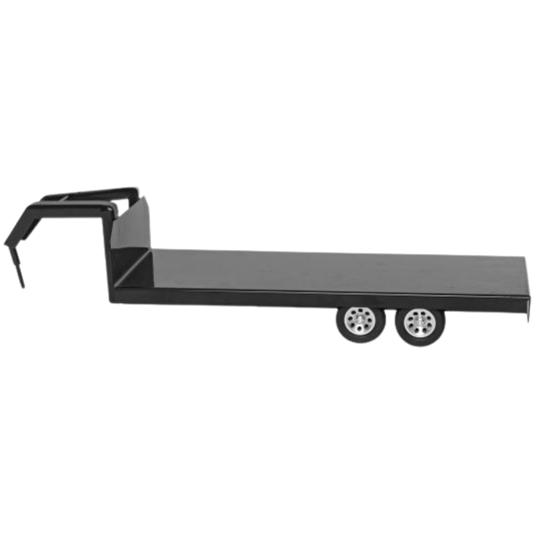 Little Buster Toys Black Gooseneck Flatbed Trailer