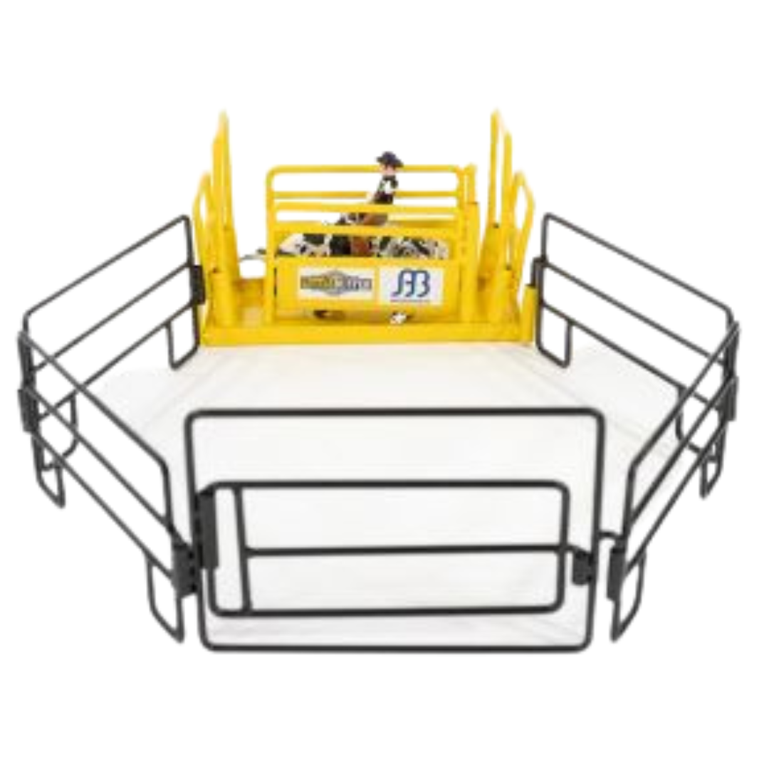 Little Buster Toys Single Yellow Bucking Chute