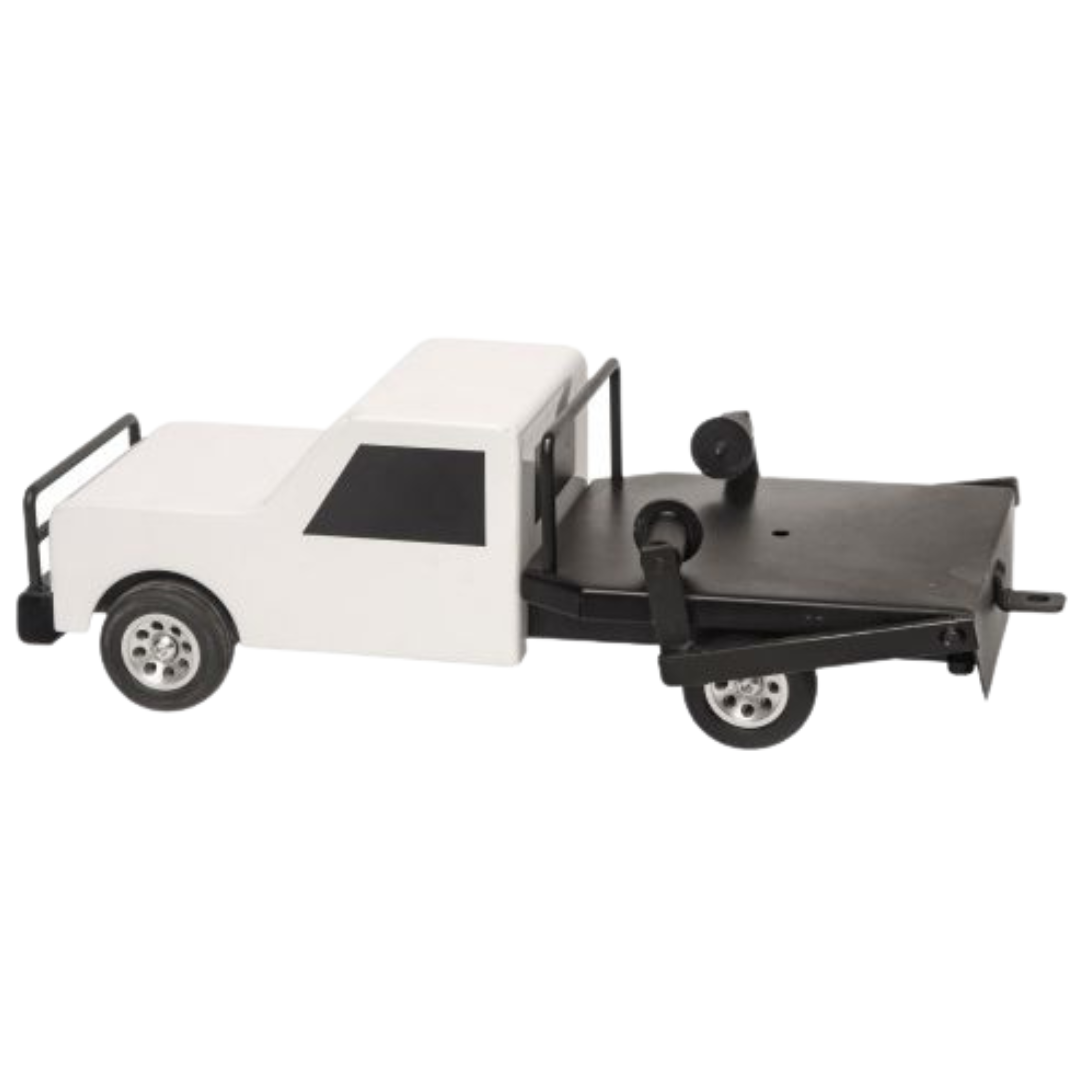 Little Buster Toys White Flatbed Hay Truck
