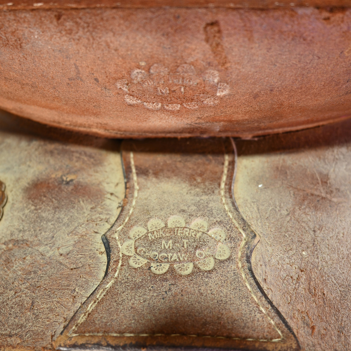 Used 15.5" Mike Terry Ranch Roping Saddle
