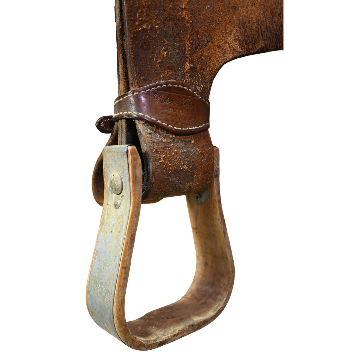 Used 15.5" Mike Terry Ranch Roping Saddle
