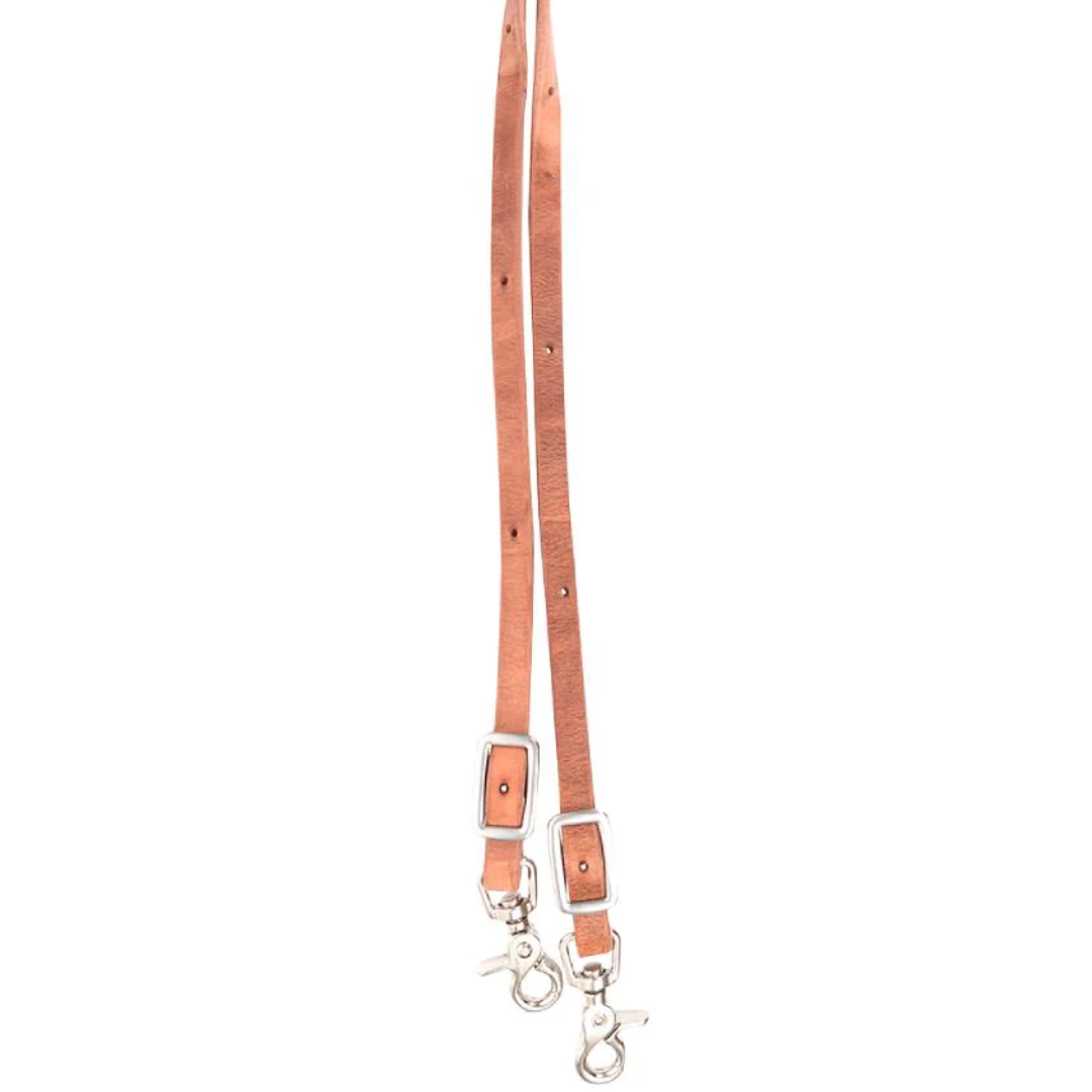 Martin Saddlery 5/8" Harness Leather Roping Reins