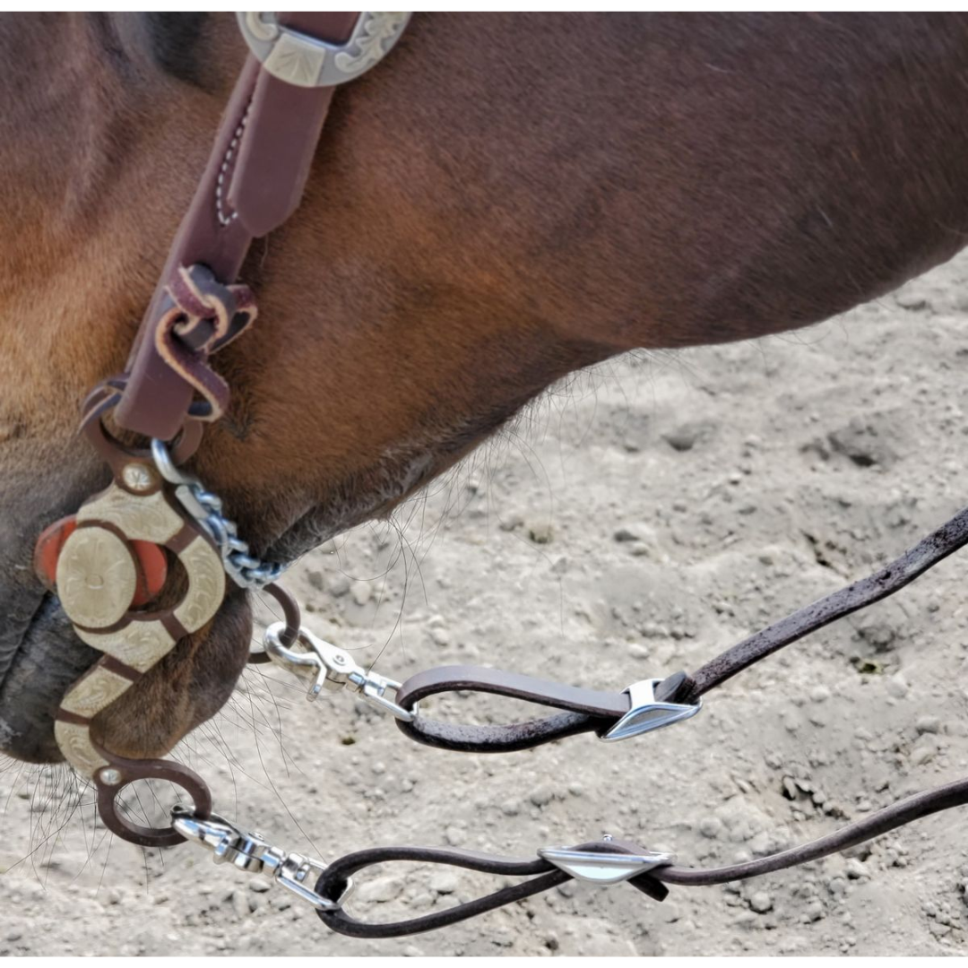 Martin Saddlery 5/8" Roping Reins Latigo Leather