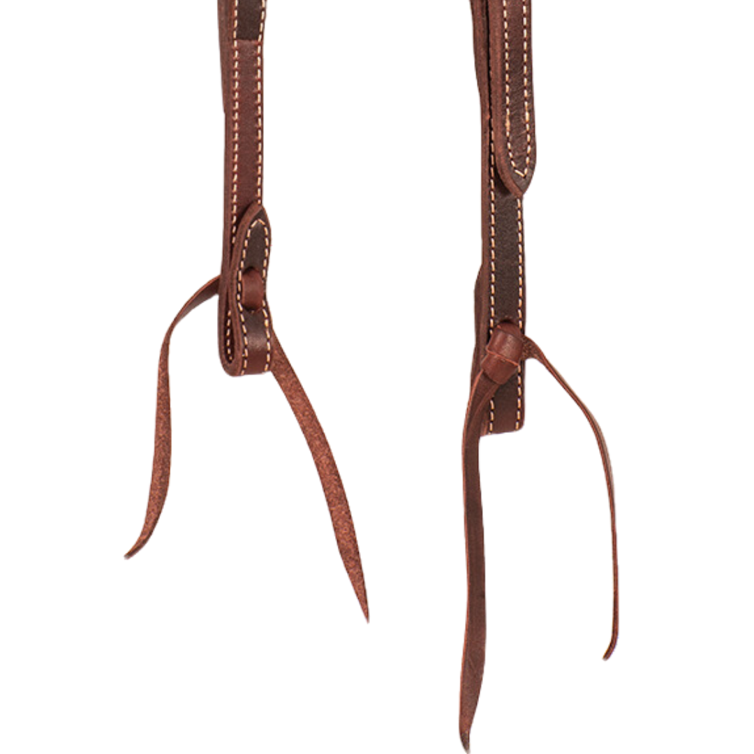 Martin Saddlery Latigo Blood Knot Slip Ear Headstall