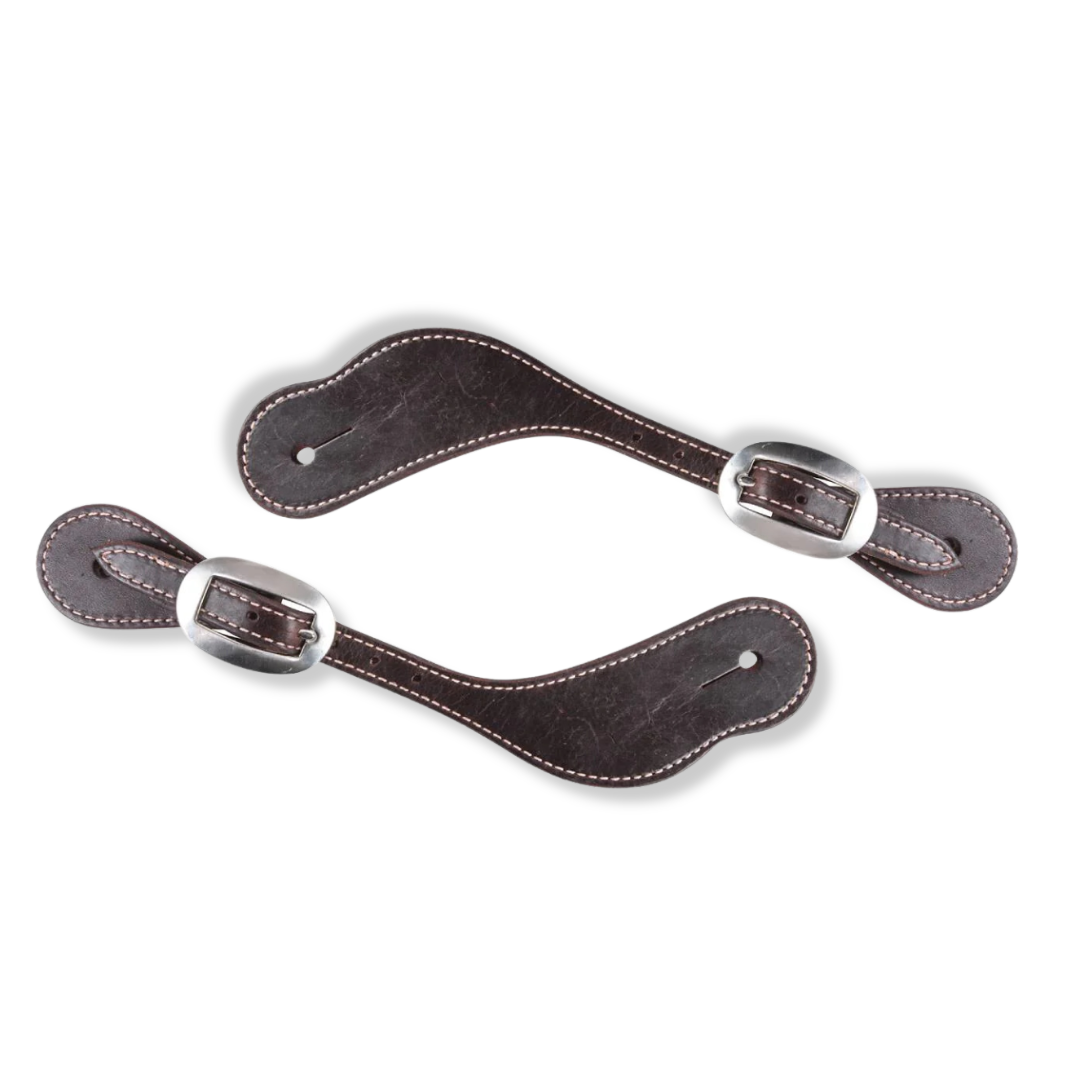 Martin Saddlery Stitched Latigo Spur Straps