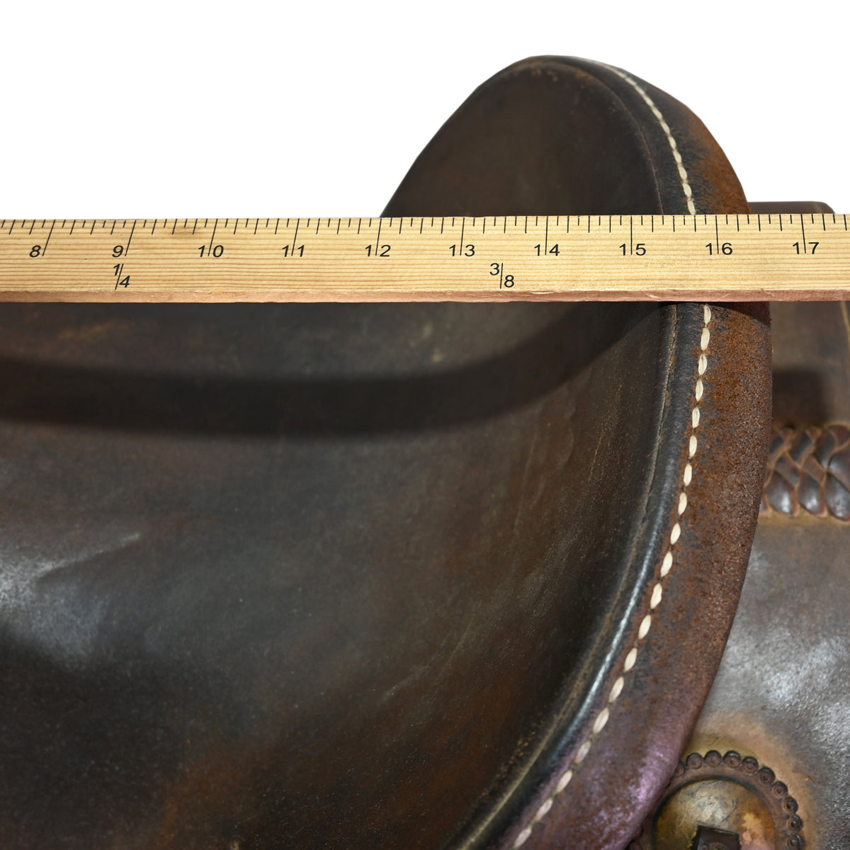 Used 15.5" Travis McIntyre Ranch Roping Saddle