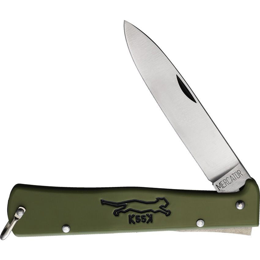 Otter-Messer Mercator Large Olive Green Carbon Pocket Knife