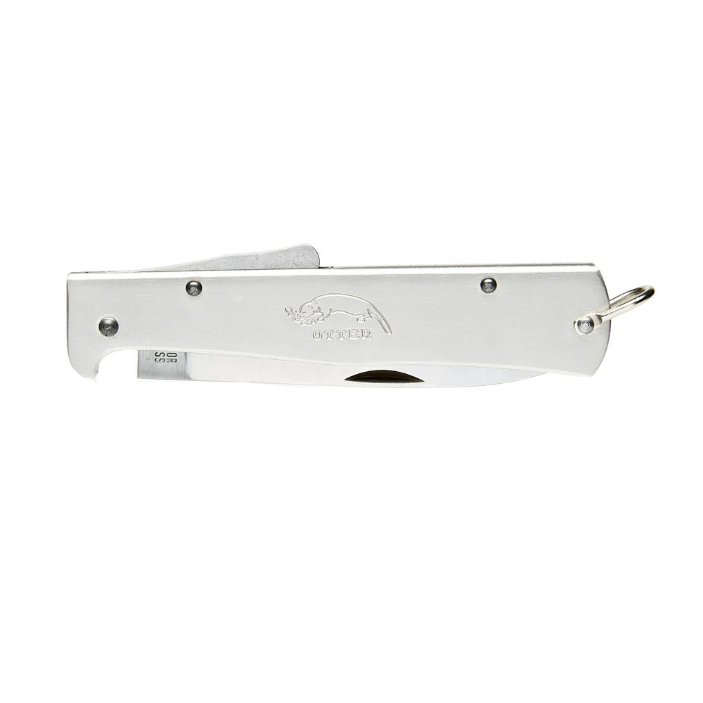 Otter-Messer Mercator Large Stainless Pocket Knife with Clip