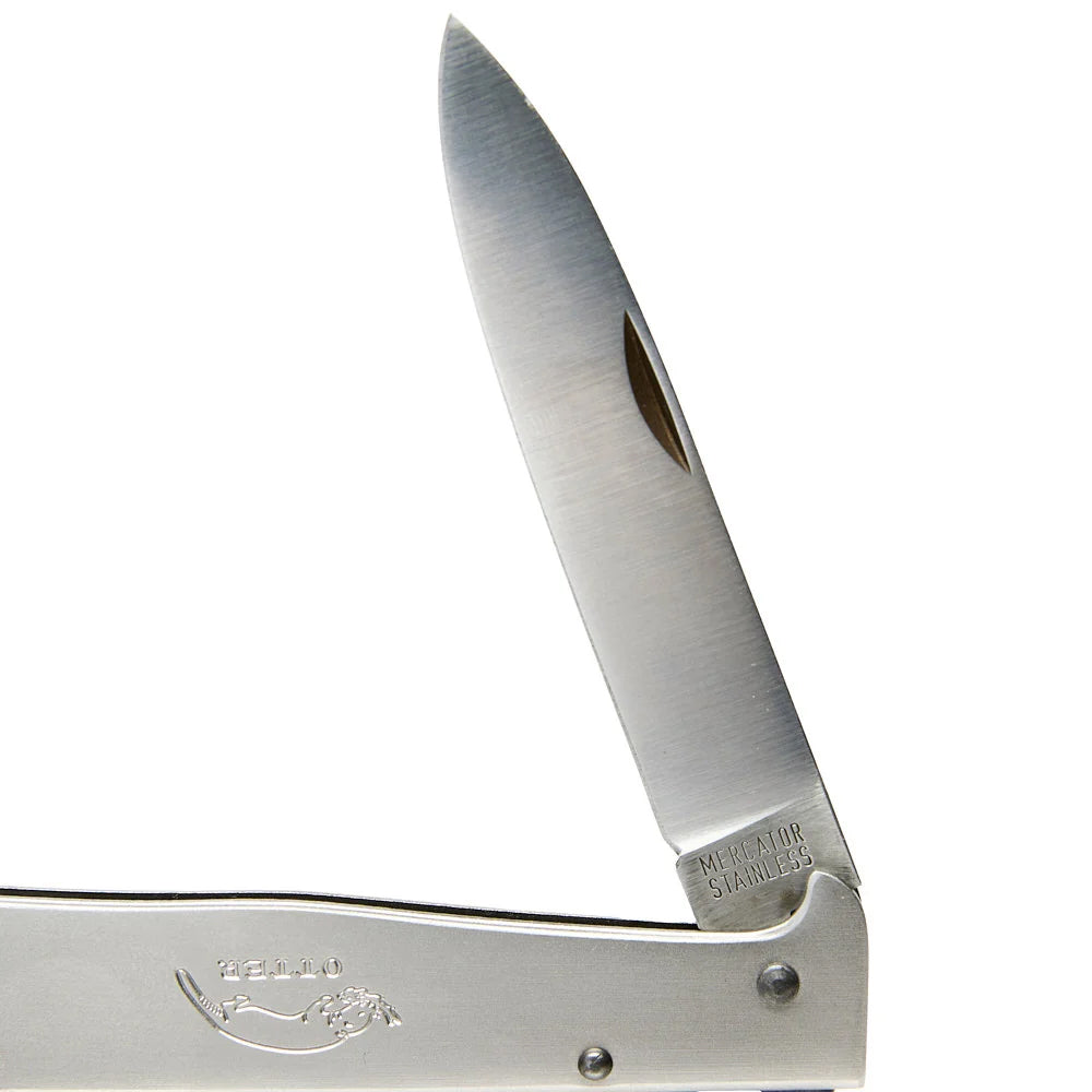 Otter-Messer Mercator Large Stainless Pocket Knife with Clip