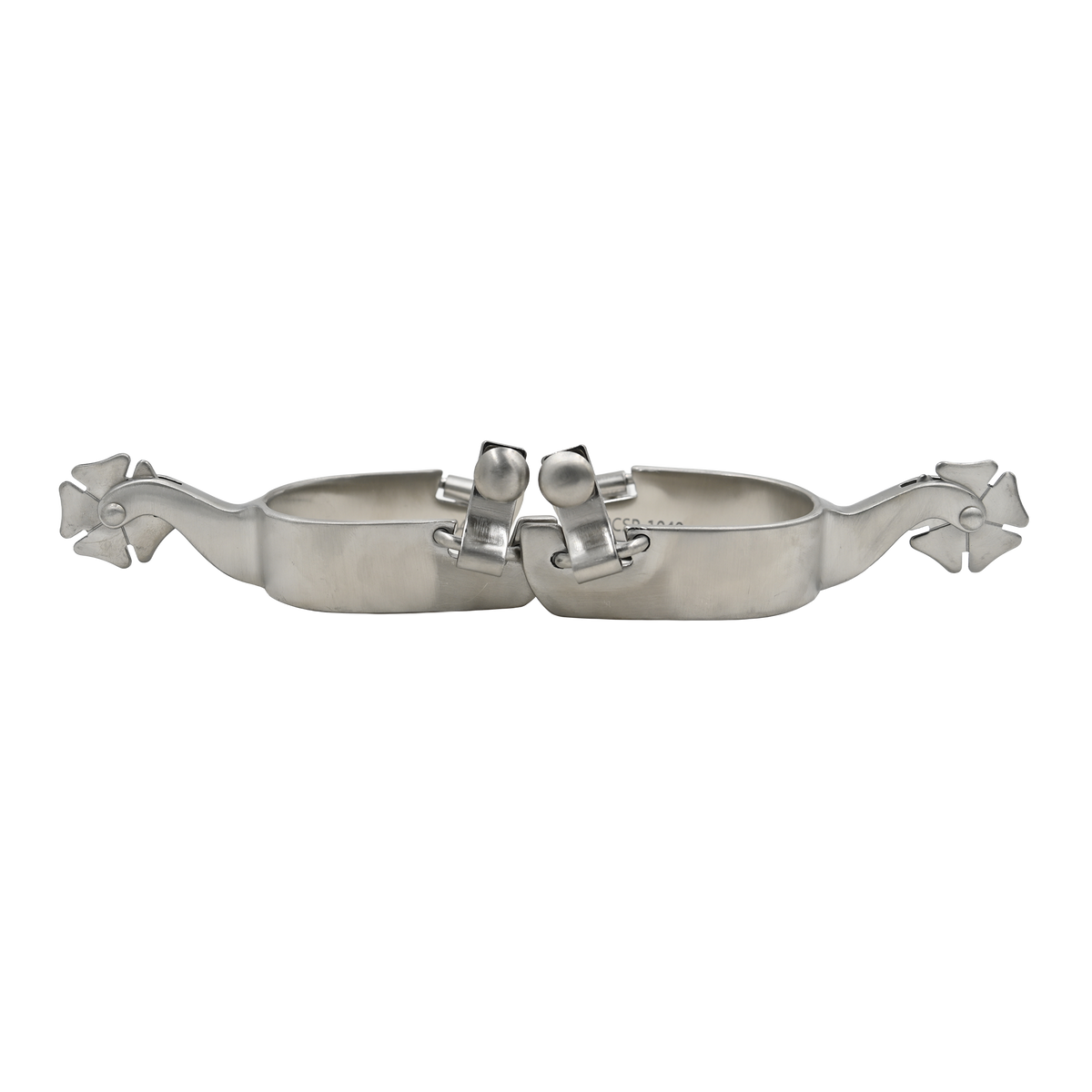 Professional's Choice Stainless Cloverleaf Spurs