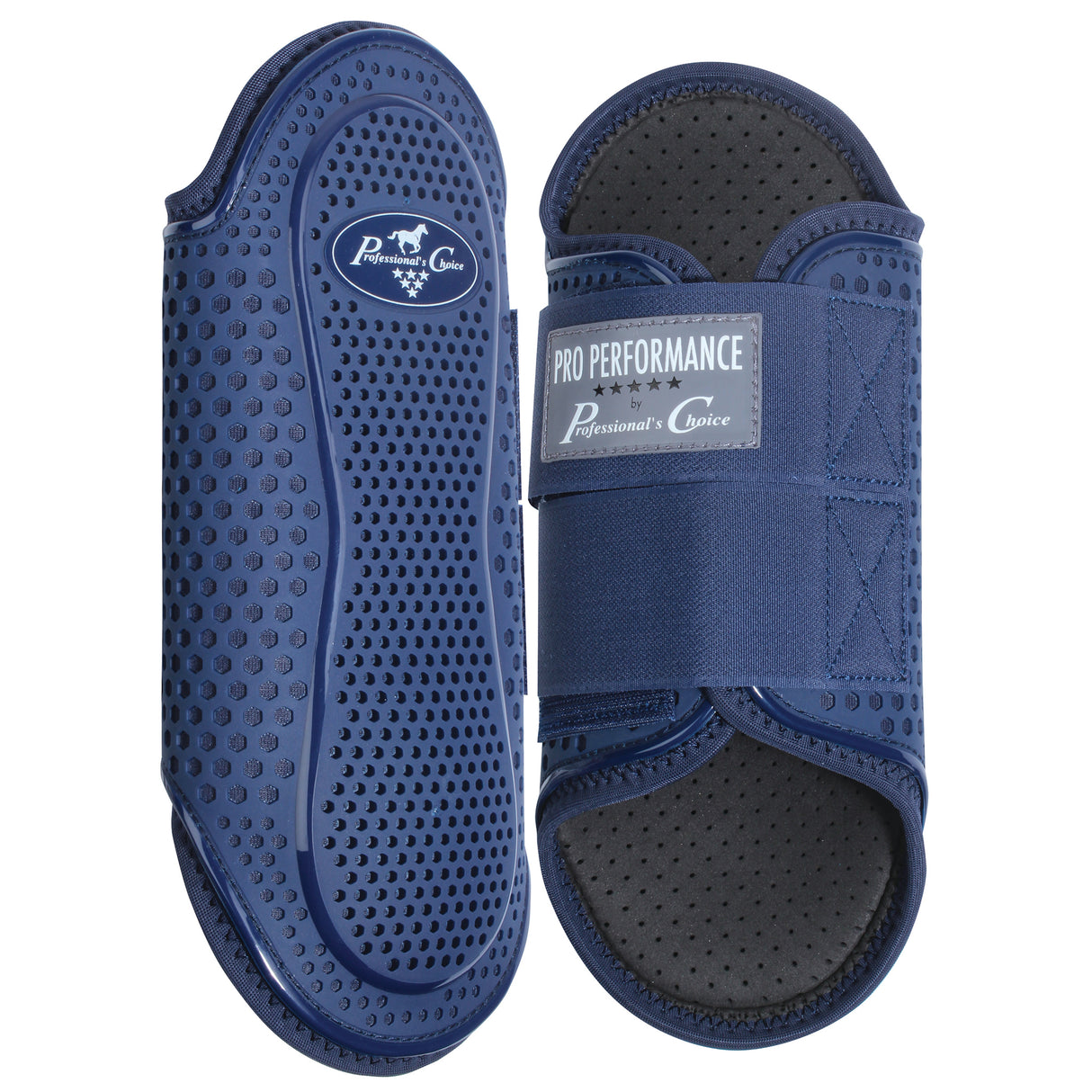 Professional's Choice Pro Performance Hybrid Splint Boots- Navy