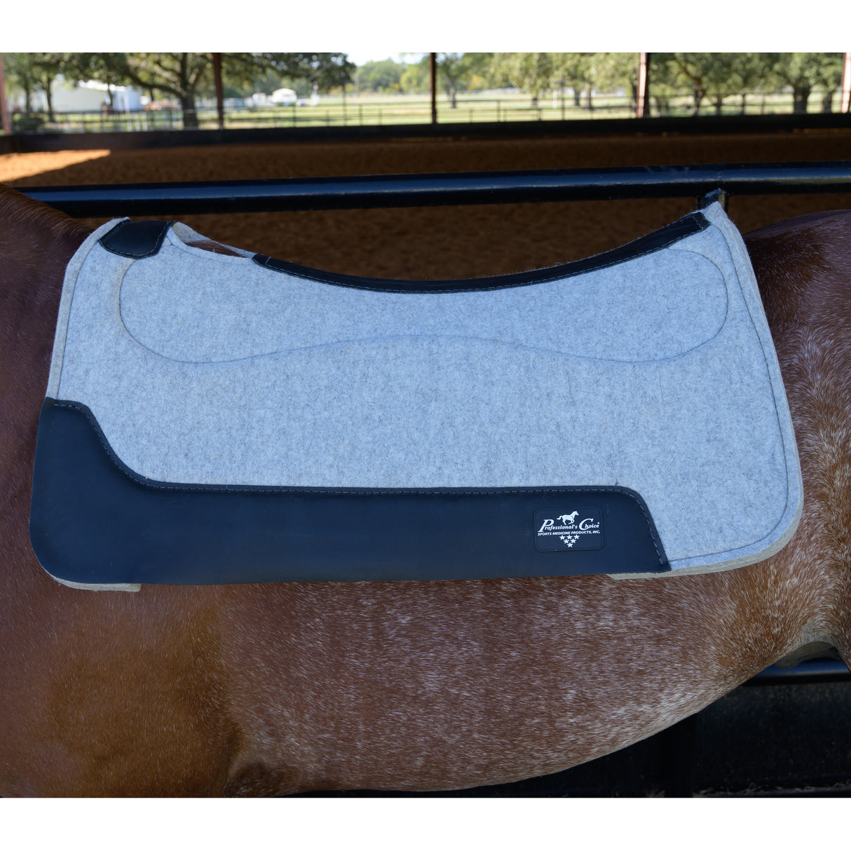 Professional's Choice Felt Precision Relief Barrel Saddle Pad- 29"x30"