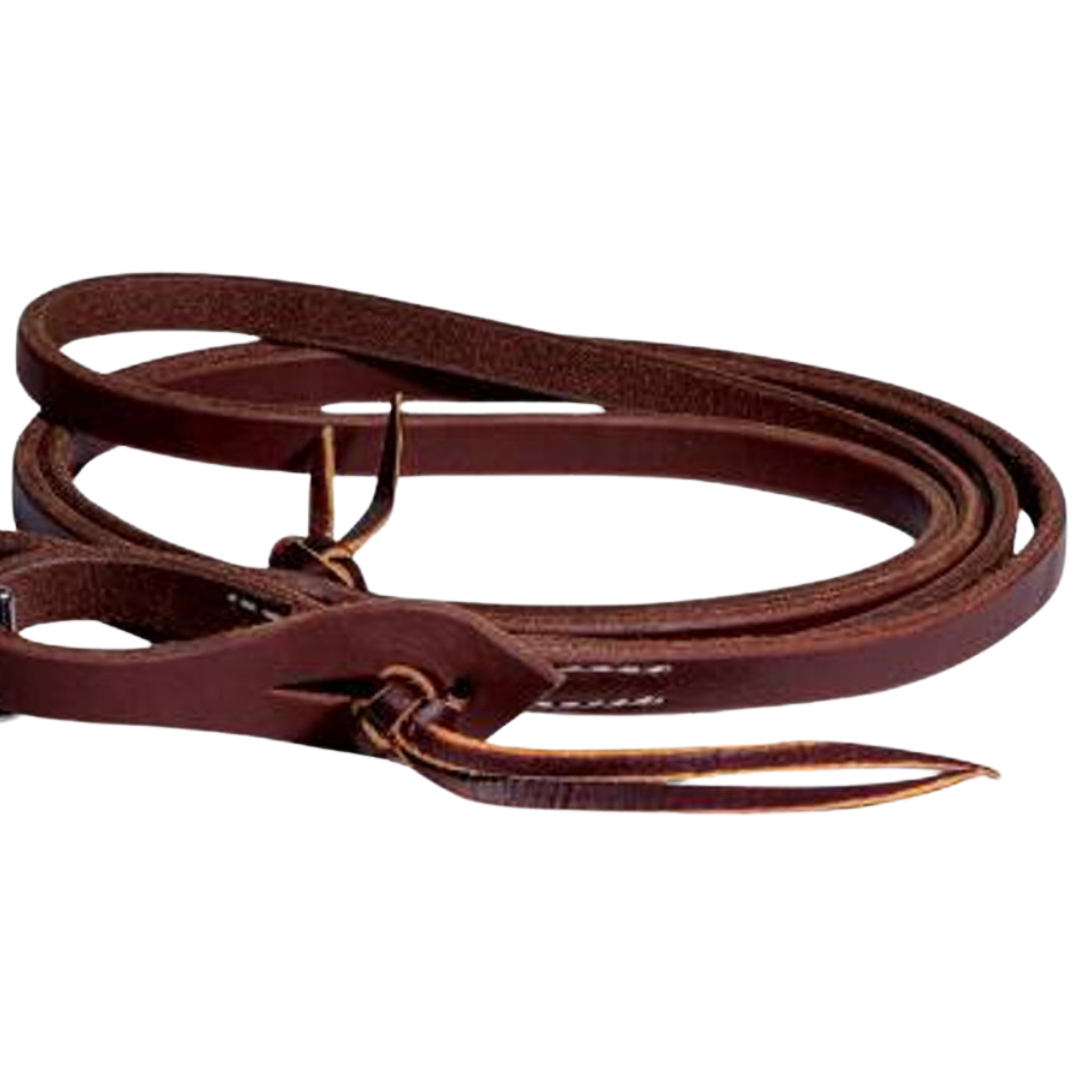 Professical's Choice 5/8" Heavy Oil Roping Reins with Pineapple Knot