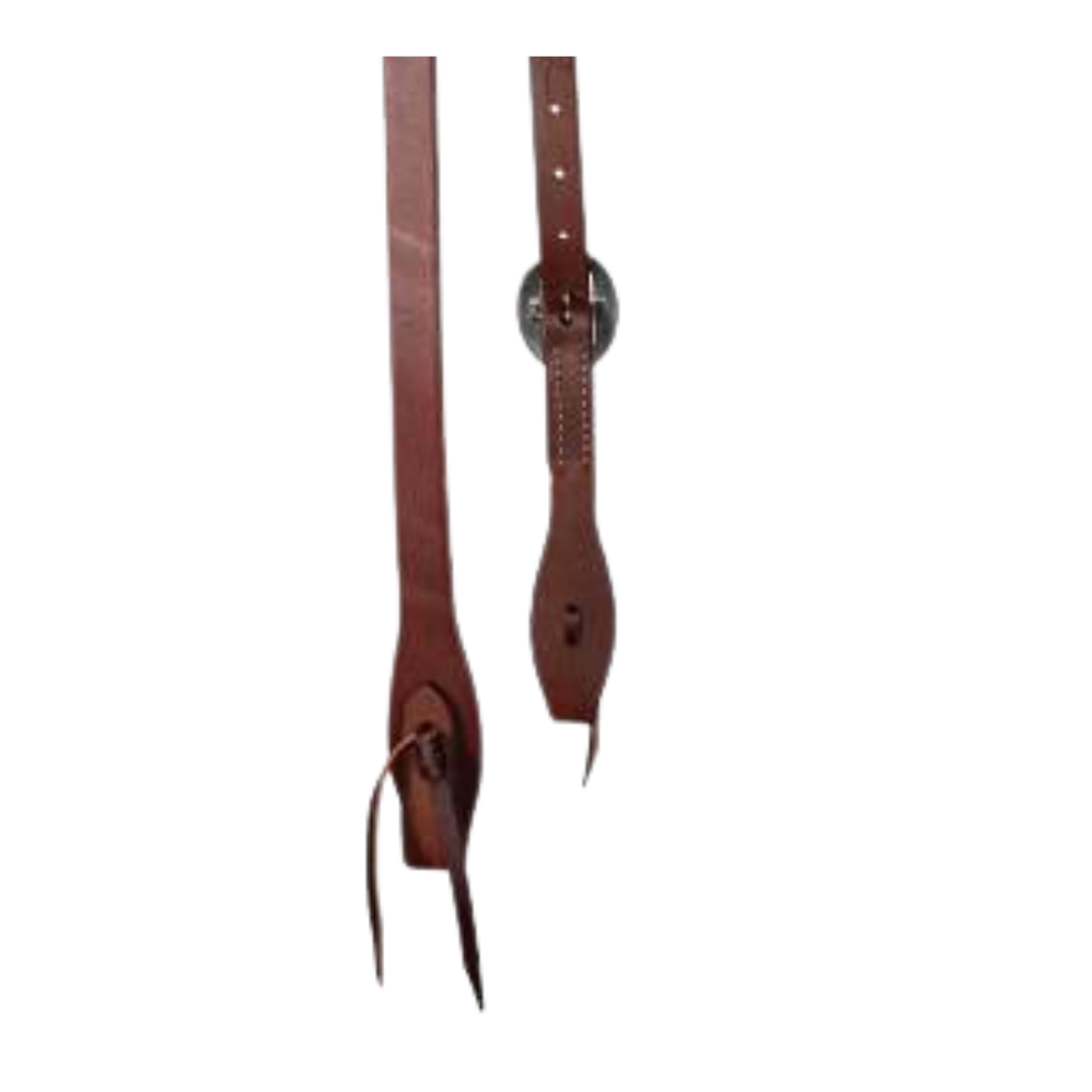 Professional's Choice Ranch Rawhide Trimmed 3/4" Slip Ear Headstall