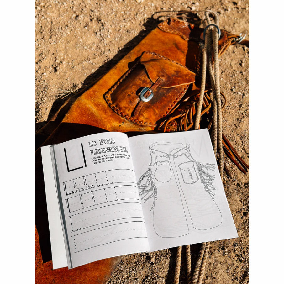 Bored on the Range Ranching: Pre-K & Kindergarten ABC Work Book