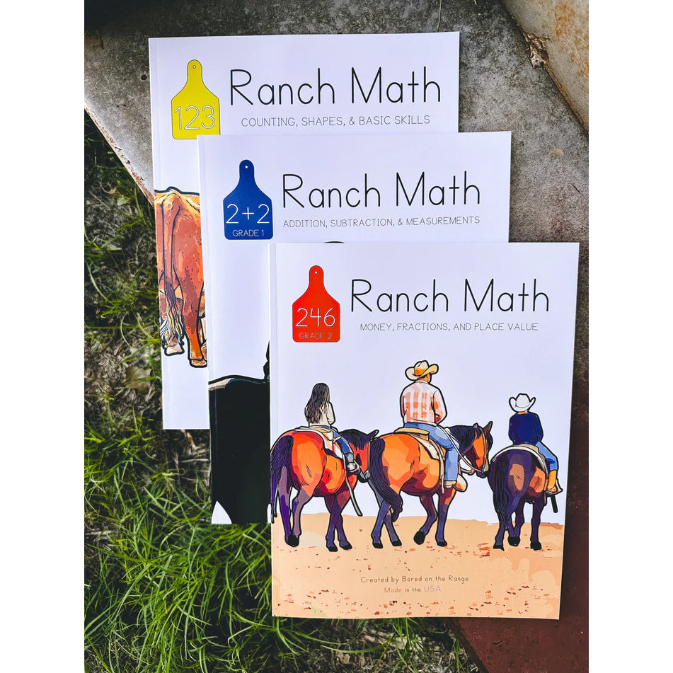 Bored on the Range Ranch Math: Money, Place Value and Fractions