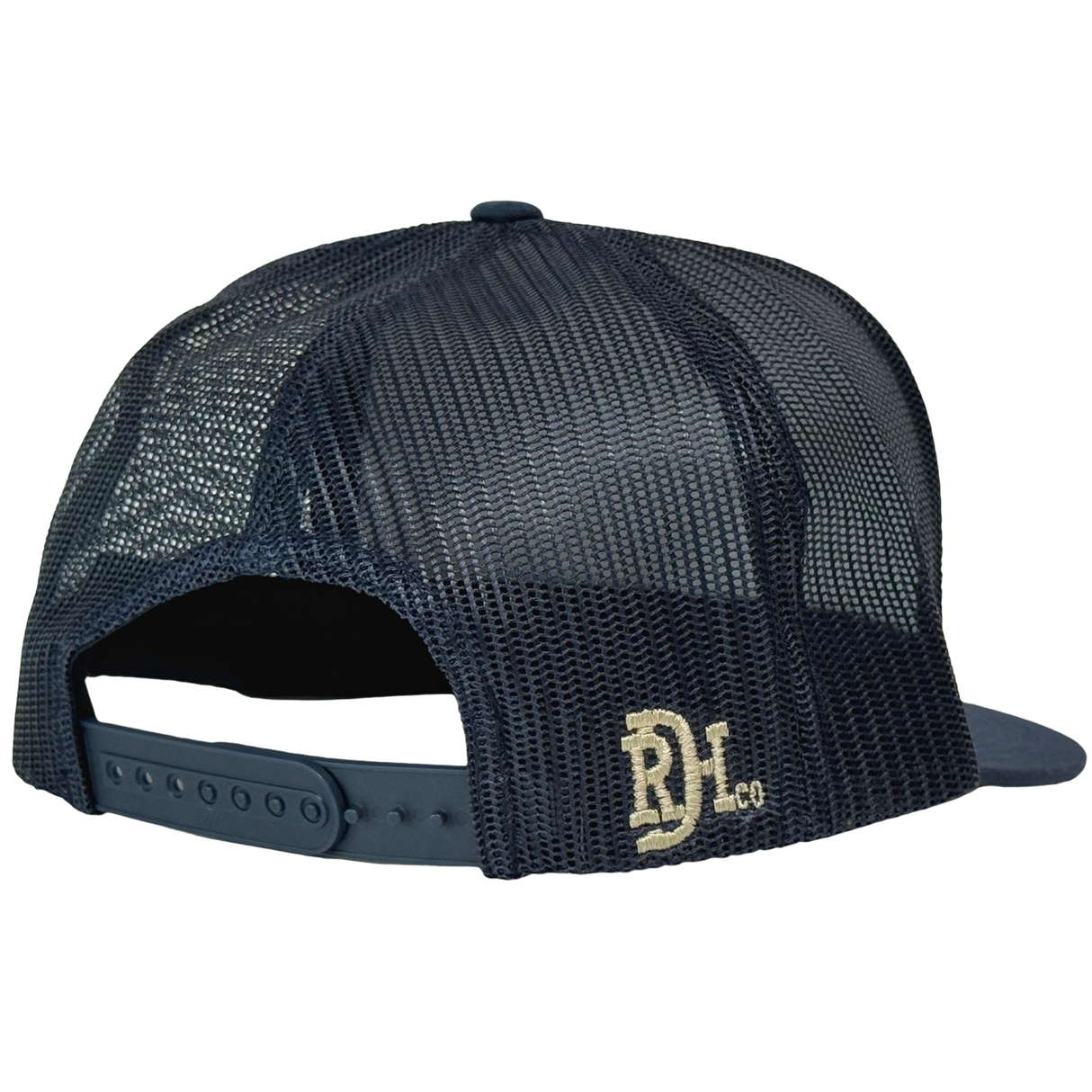 Red Dirt Hat Co. Gig 'Um Navy and Black Mesh Snapback Cap