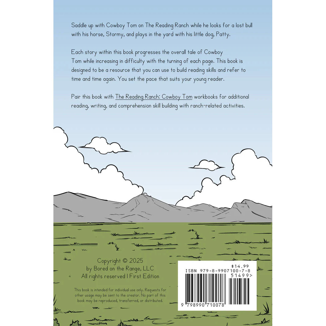 Bored on the Range Reading Ranch: Cowboy Tom