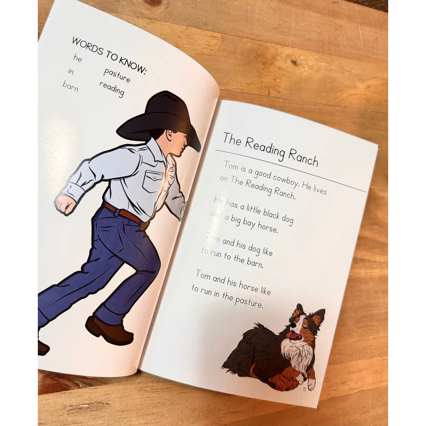 Bored on the Range Reading Ranch: Cowboy Tom