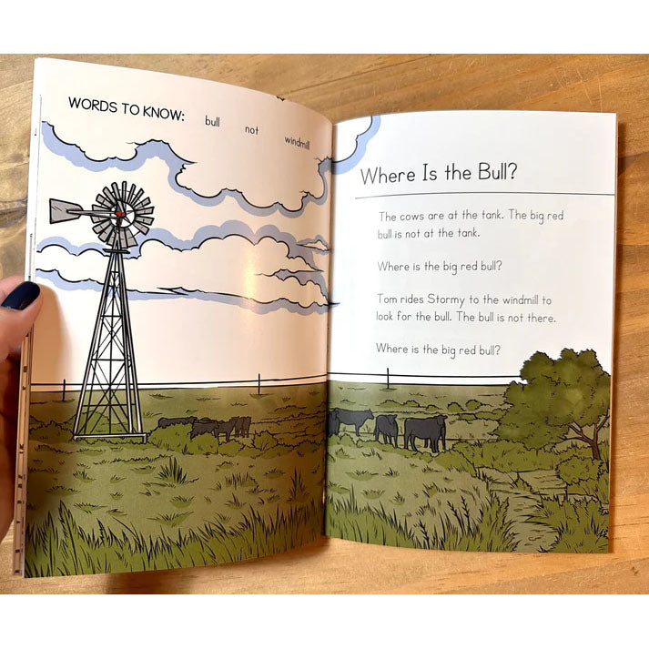 Bored on the Range Reading Ranch: Cowboy Tom