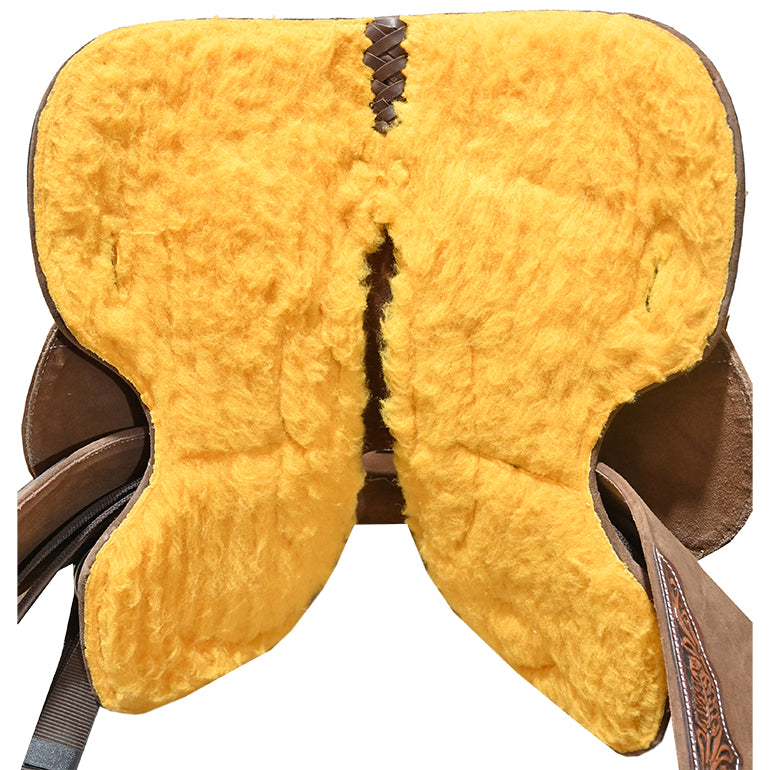 New! 16" Laramie Brown Barrel Racing Saddle By Tough One Saddlery