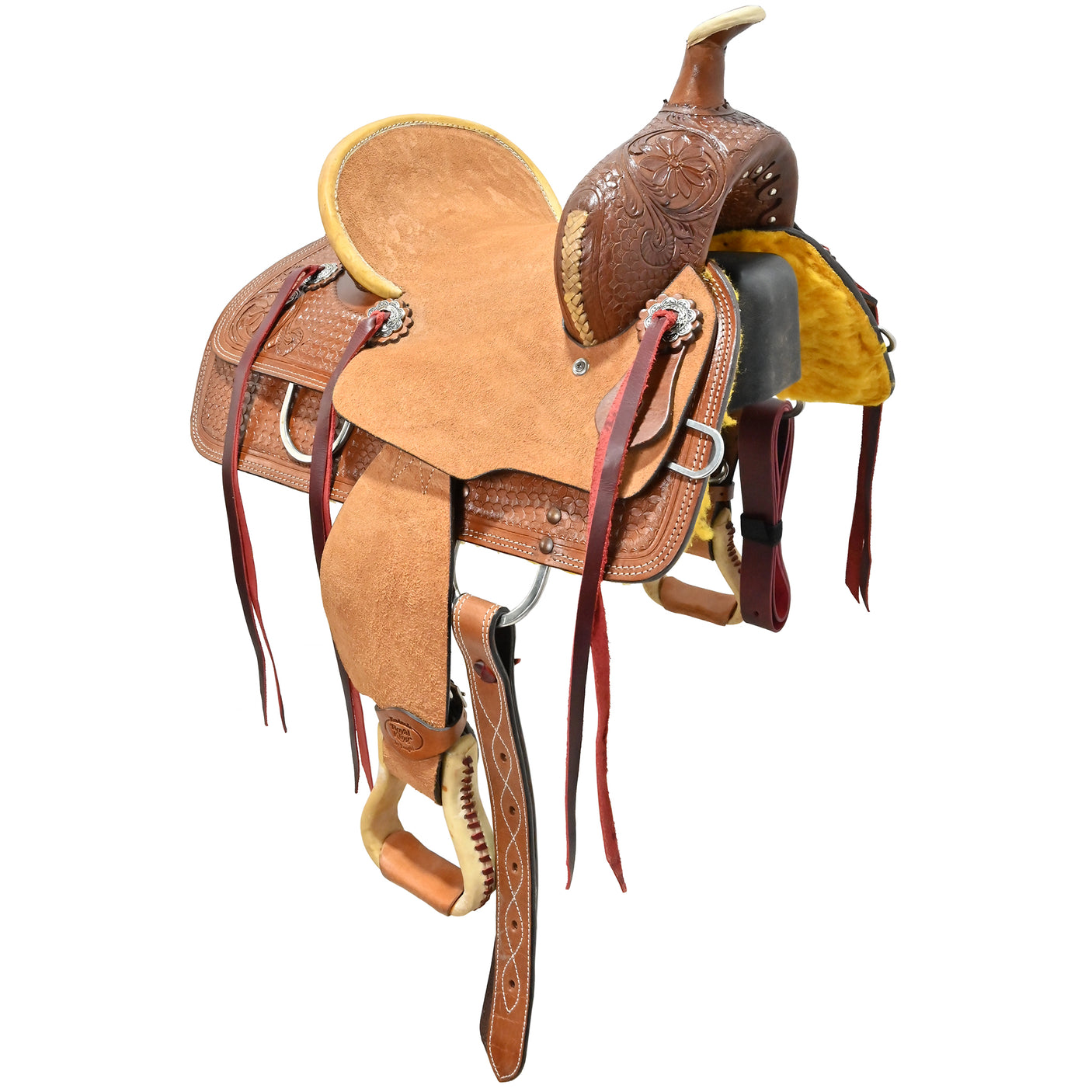 New! 12" Garrison Youth Saddle By Tough 1 Saddlery