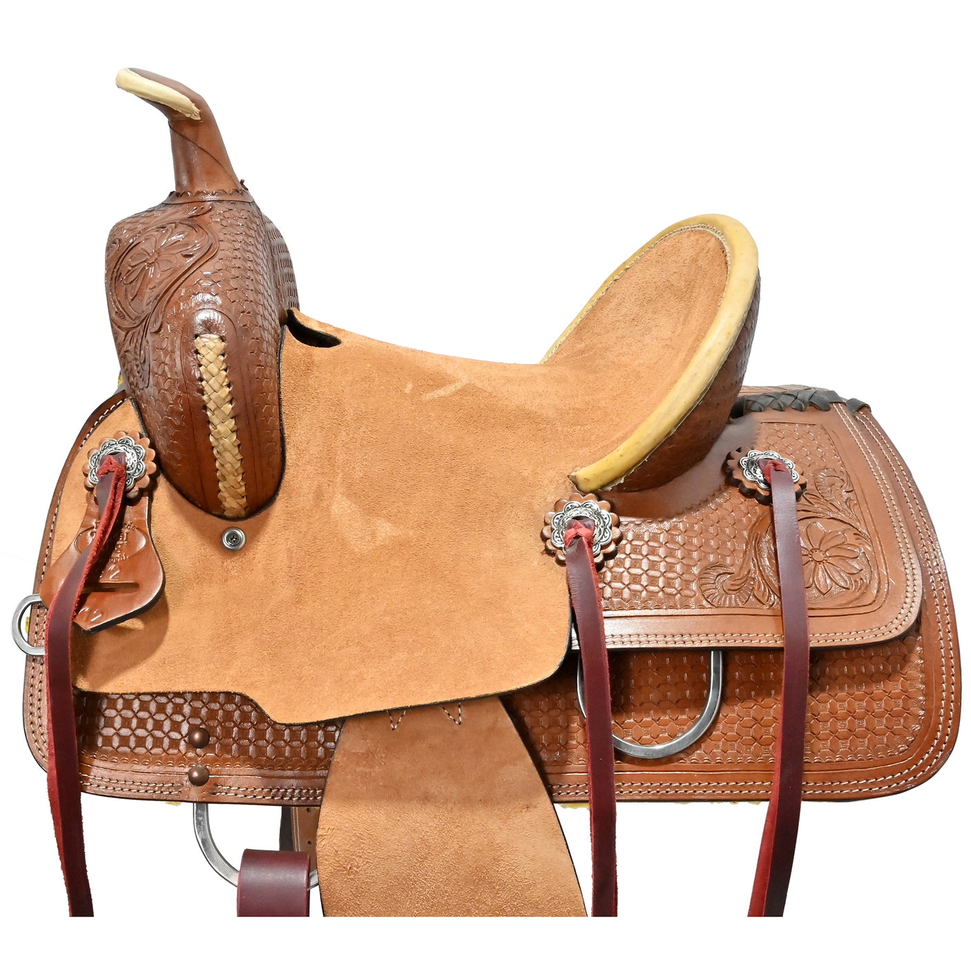 New! 12" Garrison Youth Saddle By Tough 1 Saddlery