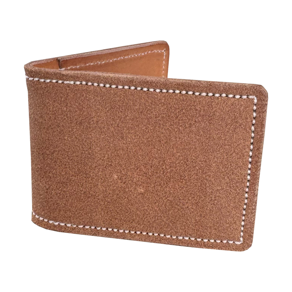 Coolhorse Leather Bifold Rough Out Money Clip Wallet