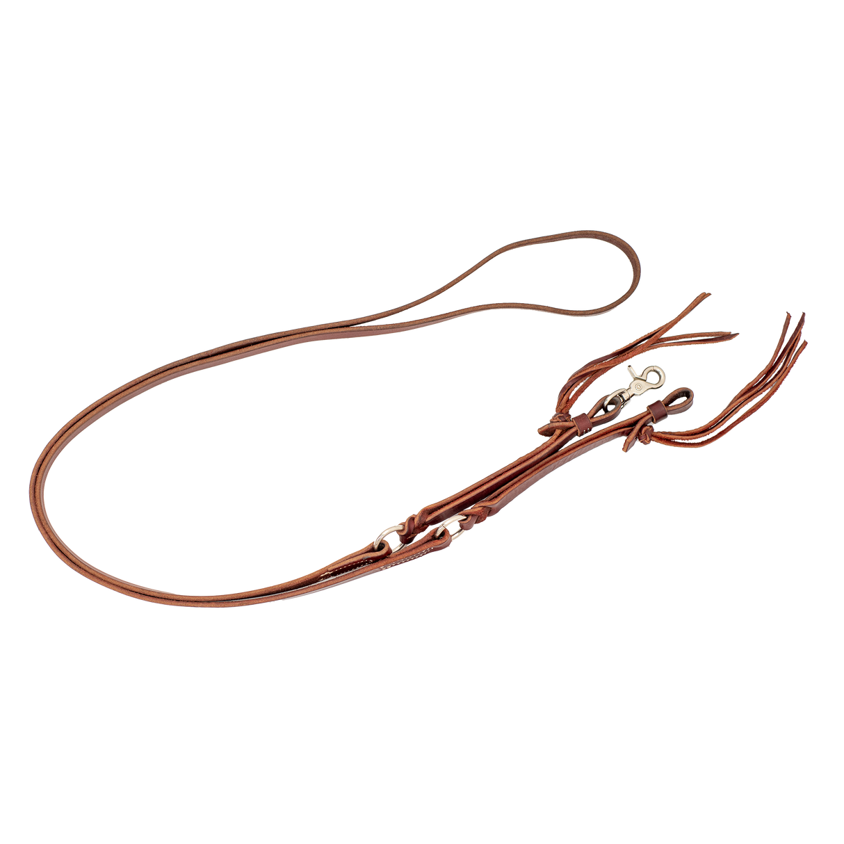 Cowboy Tack 5/8" Latigo Barrel Reins with O-Rings and Quick Change Ends