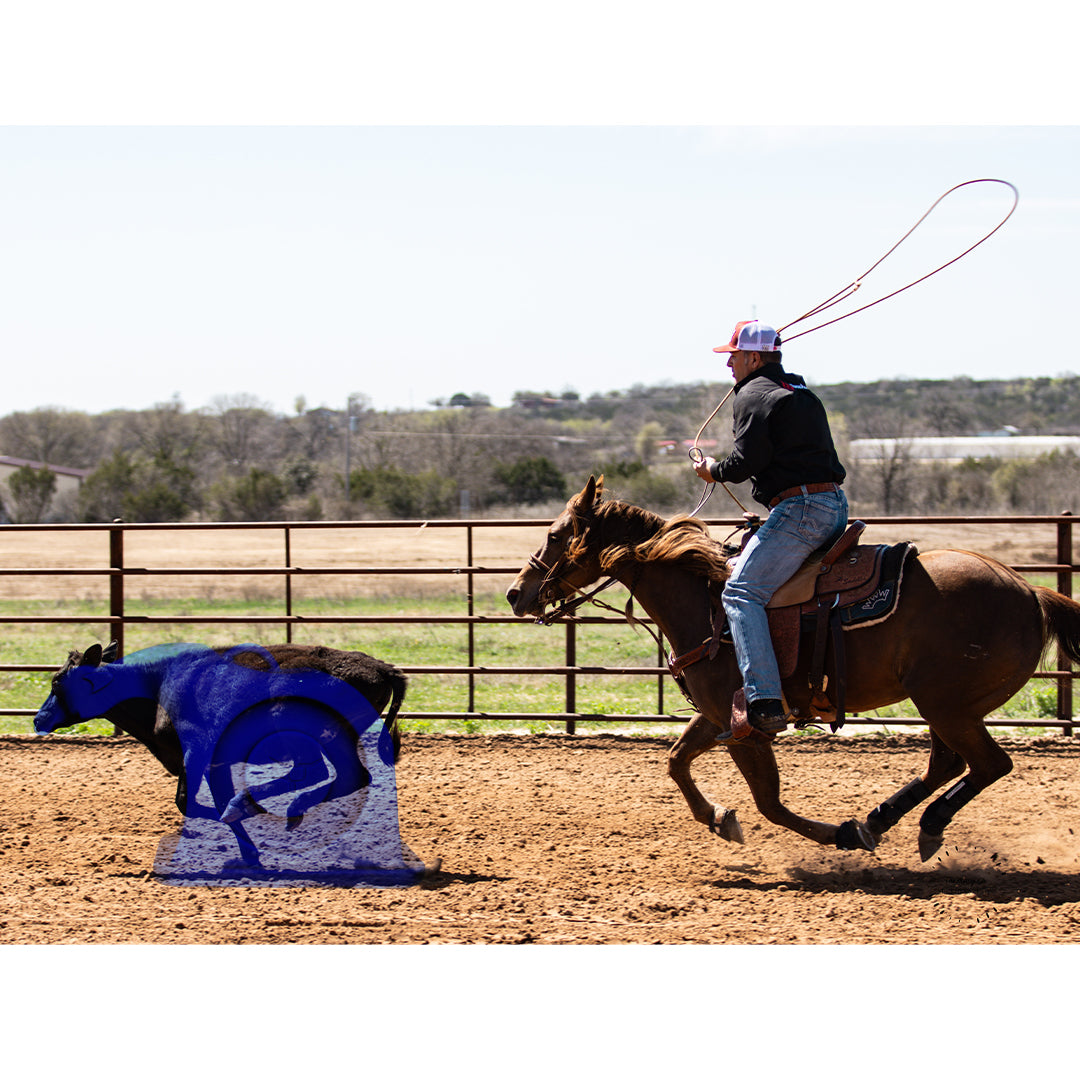 RopeSmart The One Run Runner Calf Ground Roping Dummy