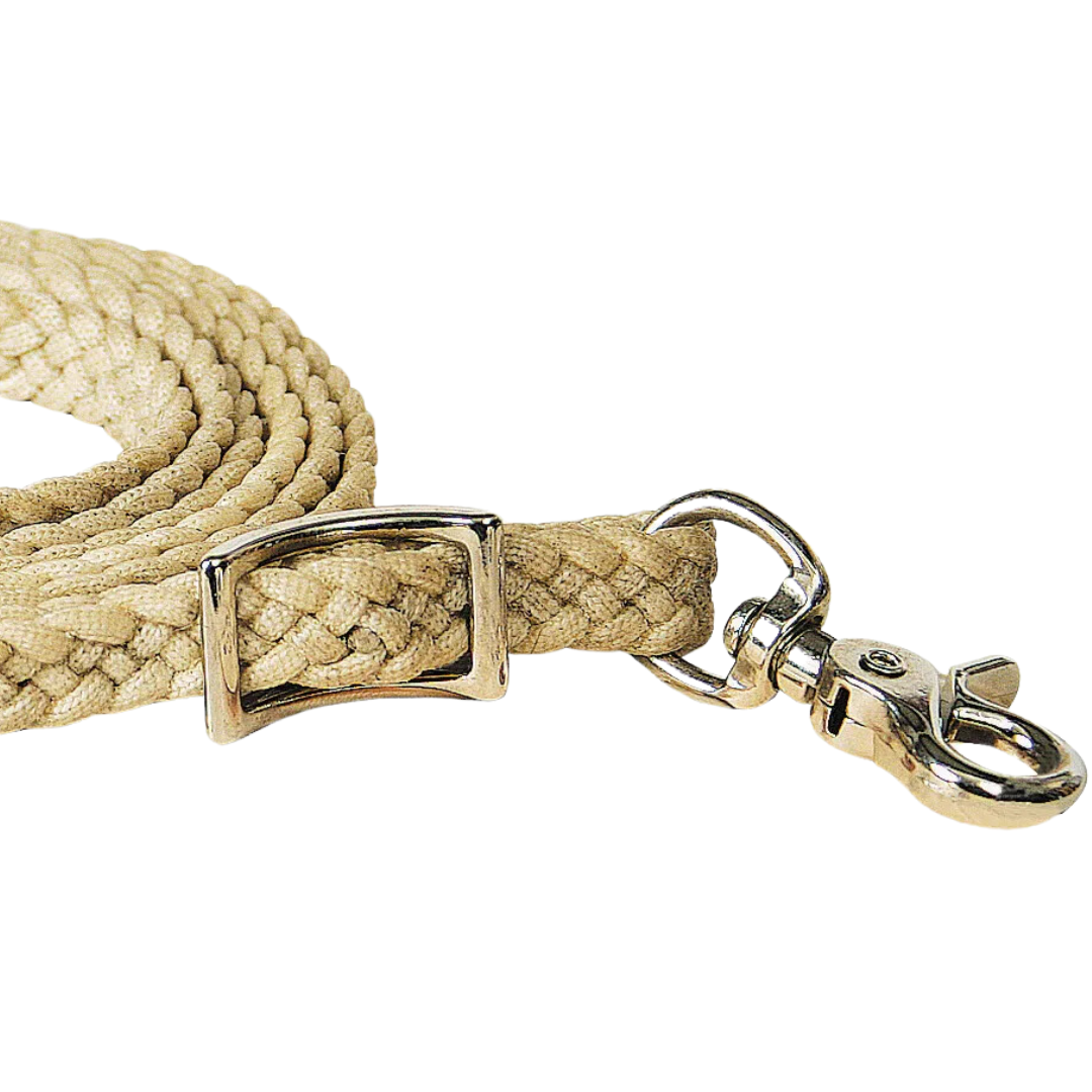 Reinsman Saddlery Flat Nylon Roping Reins