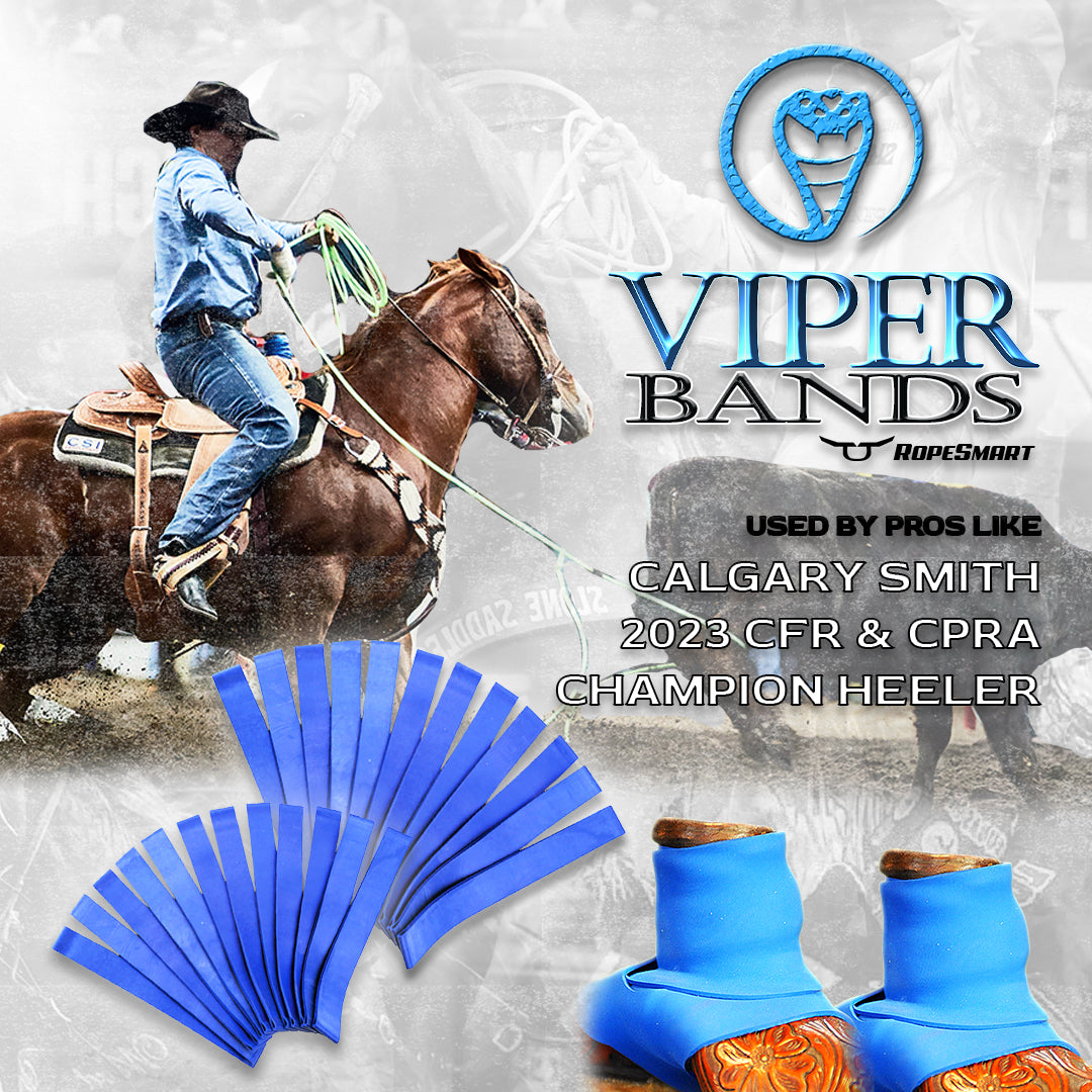 RopeSmart Blue Viper Horn Wrap- Single