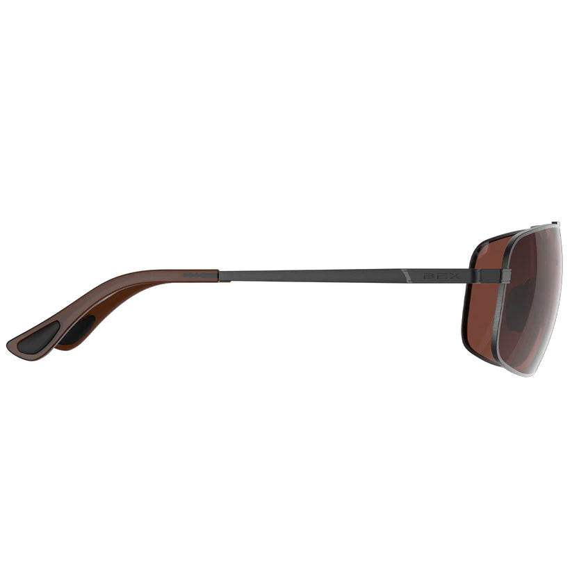 BEX Sunglasses Gambit- Gunmetal/Brown