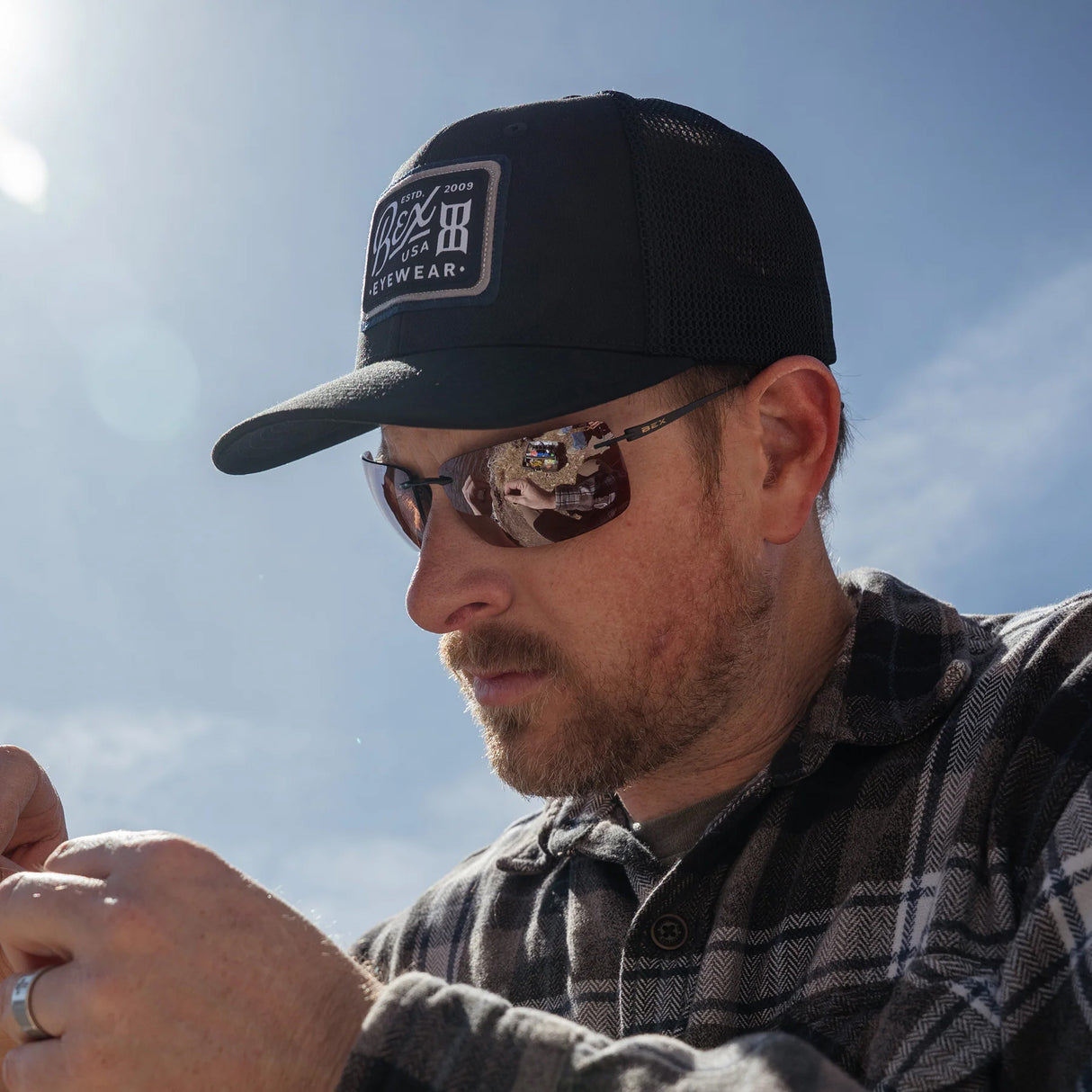 BEX Sunglasses Fynnland X OTG- Black/Brown/Silver