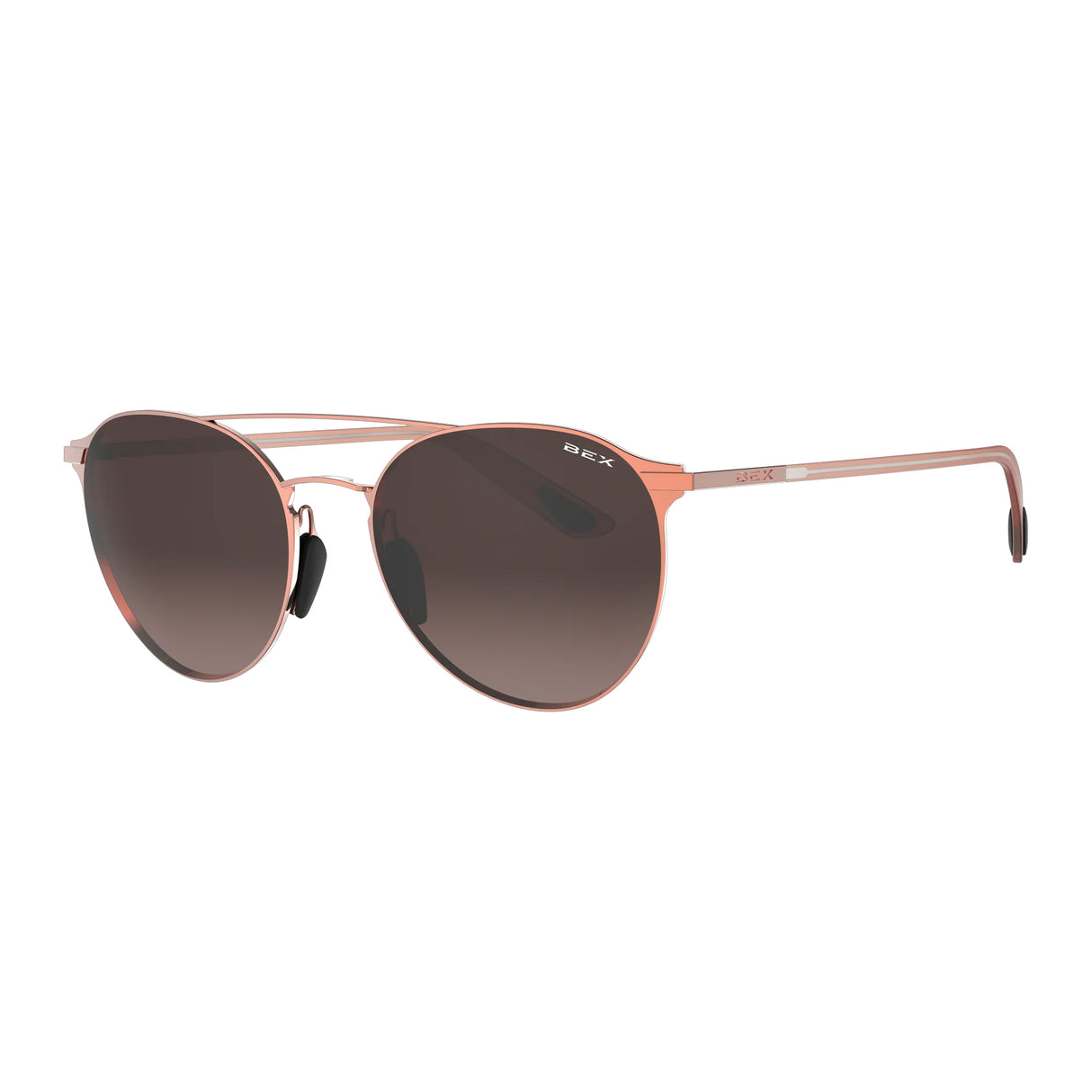 BEX Sunglasses Demi OTG- Rose Gold/Brown