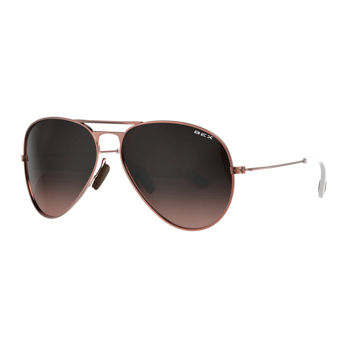 BEX Sunglasses Wesley OTG Rose Gold/Brown