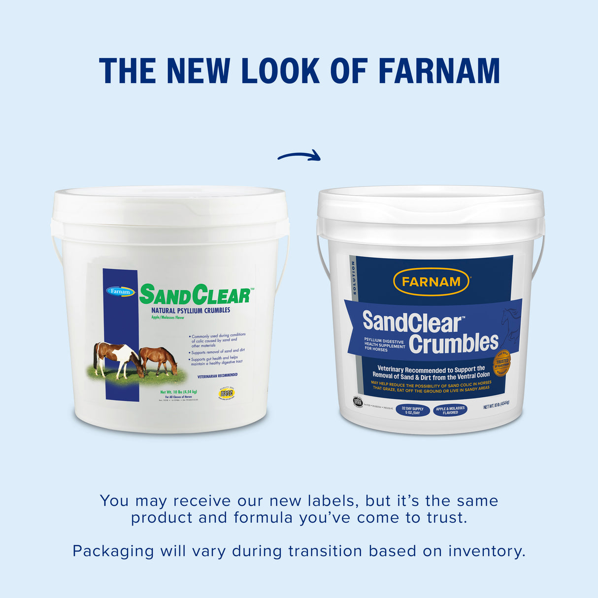 Farnam SandClear Natural Psyllium Crumbles- 10lb