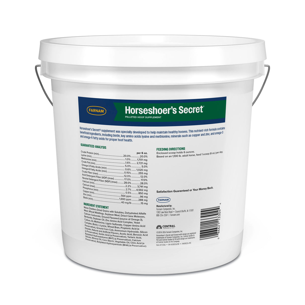 Farnam Horseshoer's Secret Pelleted Hoof Supplement- 11lb