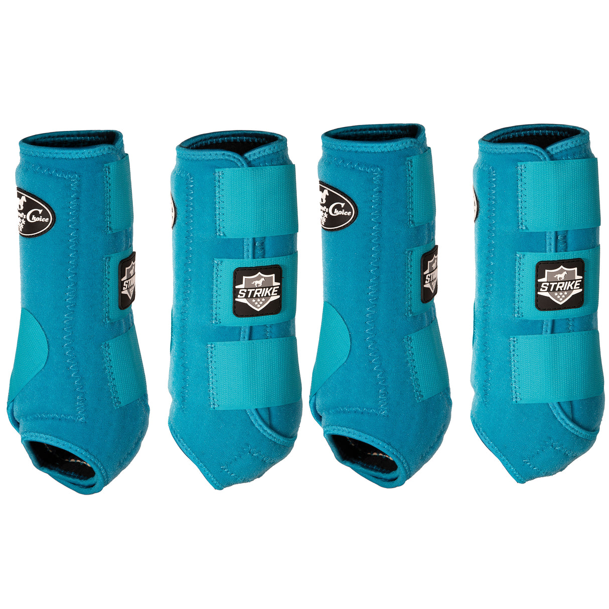 Professional's Choice Strike Value 4 Pack Sports Medicine Boots- Pacific