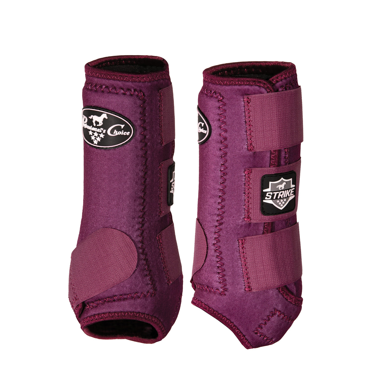 Professional's Choice Strike Front Sports Medicine Boots- Wine
