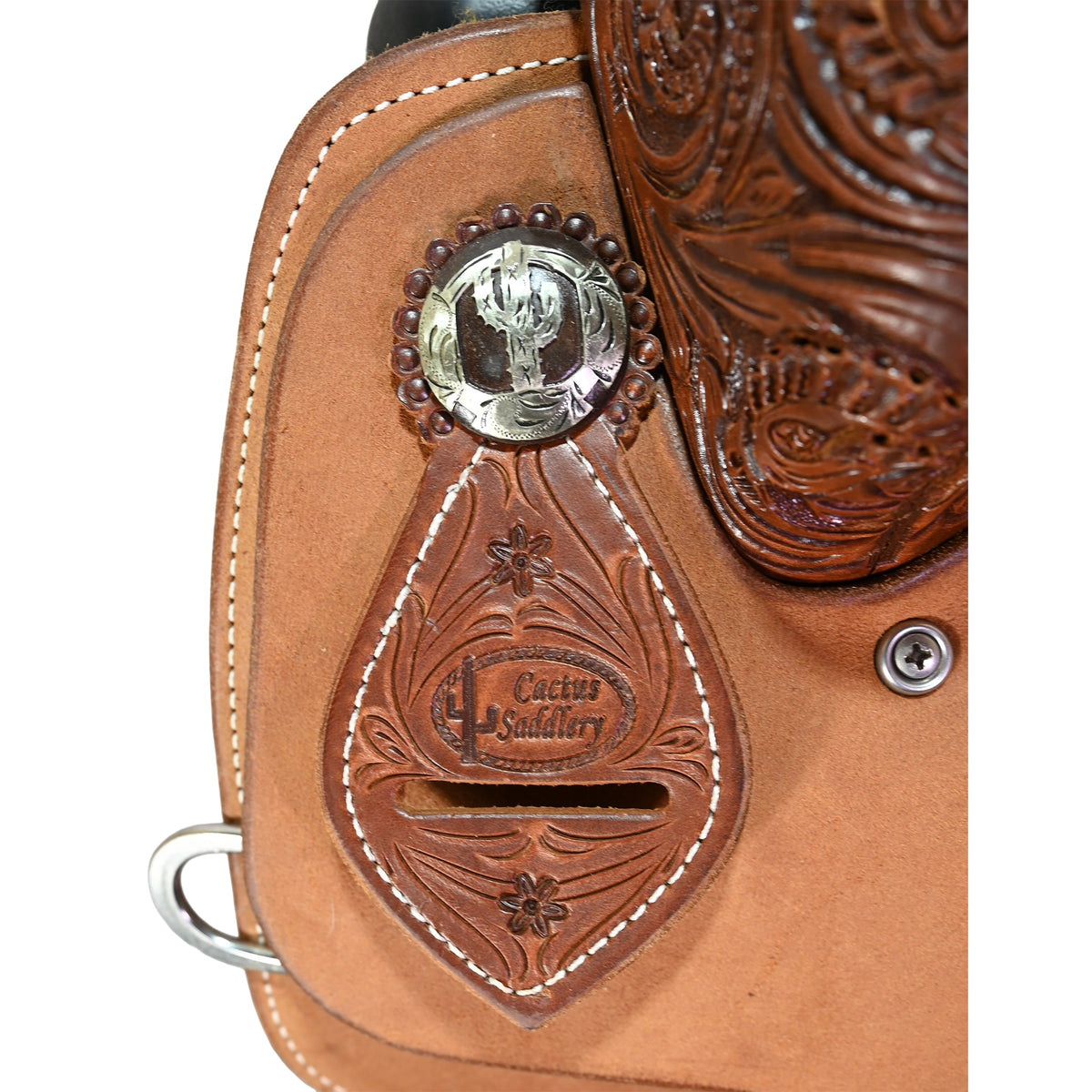 New! 14.5" Cactus Team Roping Saddle