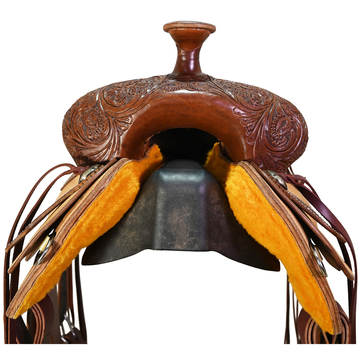New! 14.5" Cactus Will James Ranch Saddle