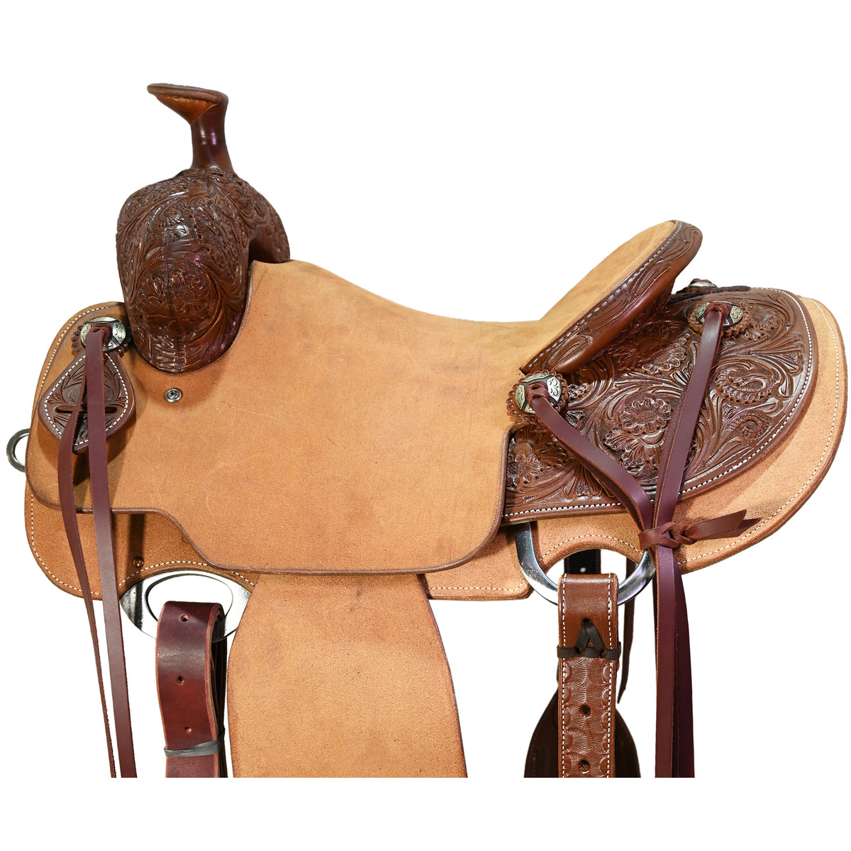 New! 14.5" Cactus Will James Ranch Saddle
