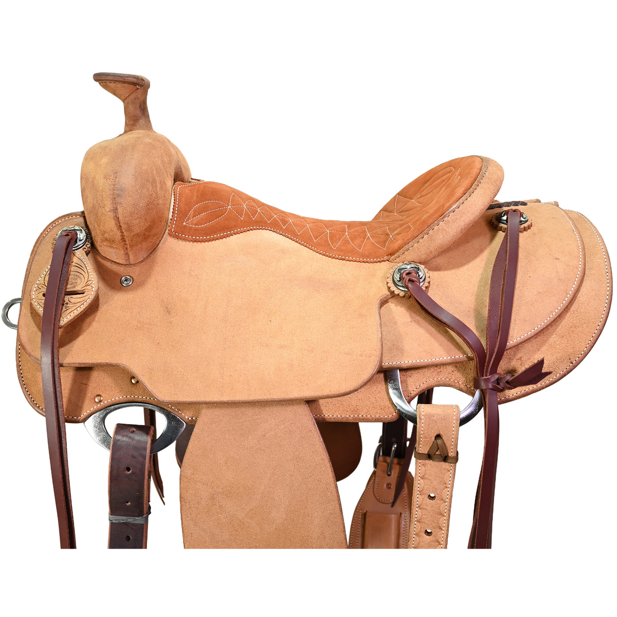 New! 15.5" Cactus Will James Ranch Saddle