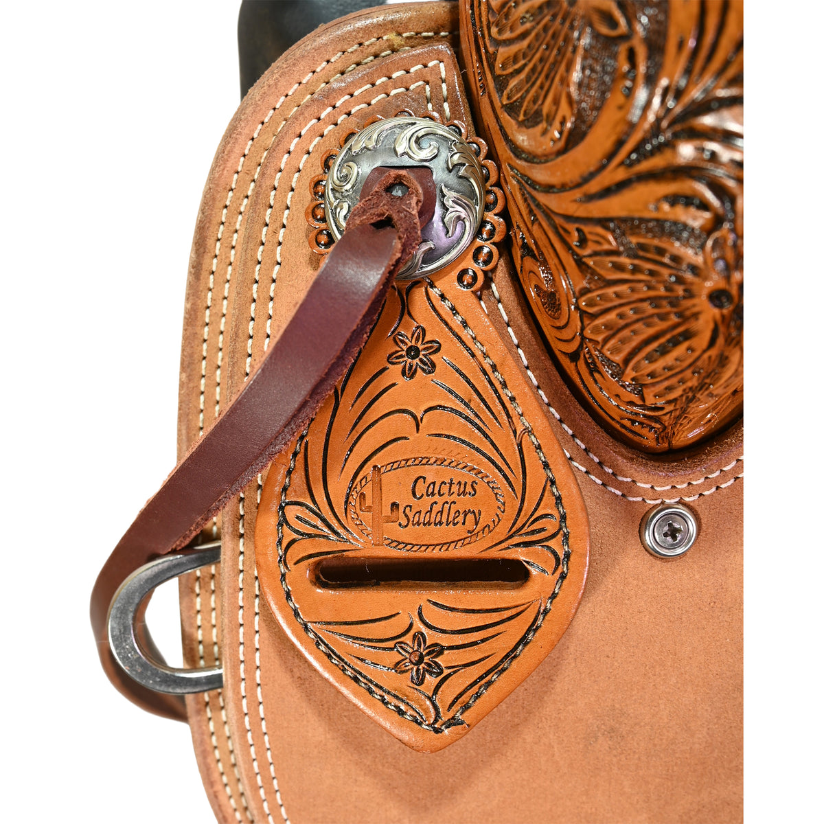 New! 16" Cactus Ranch Saddle